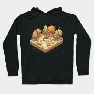 Isometric Fall Illustration Hoodie